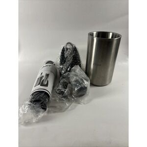 Oster Electric Wine Opener Set w/ Accessories & Stainless Steel Wine Chiller